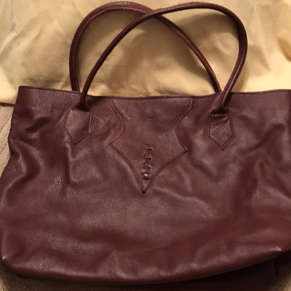 Jennifer Haley stitched tote